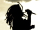 Jamming kustomoitu tausta - Bob Marley