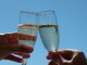 A Glass of Champagne kustomoitu tausta - Sailor
