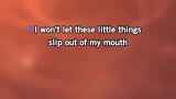 Singen Little Things Karaoke - One Direction - MP3 Karaoke