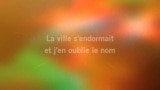 La ville s'endormait Karaoke - Jacques Brel