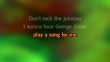 Don't Rock the Jukebox Karaoke - Alan Jackson