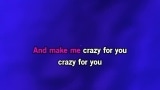 Video Karaoke Liedje Crazy for You (Demo Version) - Adele