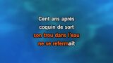 Karaoké Les copains d'abord - Georges Brassens