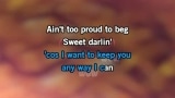 Singen Ain't Too Proud to Beg Karaoke - The Temptations - MP3 Karaoke