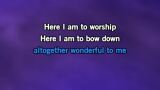 Video Karaoke Here I Am To Worship - Tim Hughes