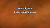 Video Karaoke Kentucky Rain - Elvis Presley - Karaoke Canzoni