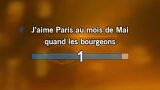 Karaoké J'aime Paris au mois de mai - Michel Leeb