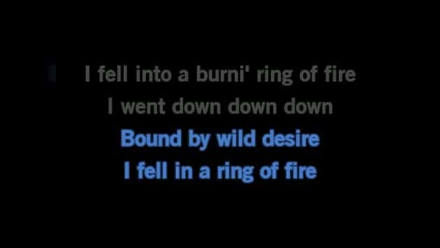 Lyrics to AI Art: Johnny Cash - Ring of Fire - AI Generated Artwork -  NightCafe Creator
