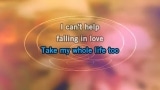 Video Karaoke Liedje (I Can't Help) Falling in Love with You - UB40