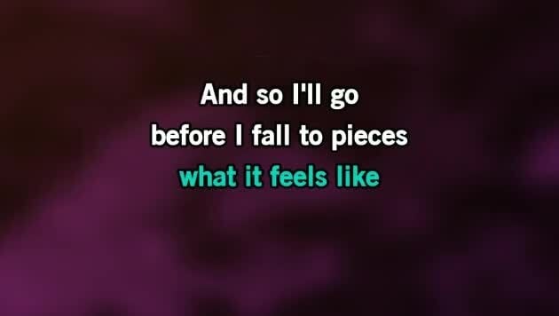 Karaoke Pieces - Video with Lyrics - Sum 41