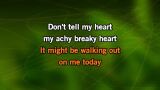 Video Karaoke Achy Breaky Heart - Billy Ray Cyrus