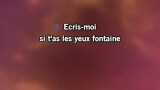 Video Karaoke Ecris-moi - Pierre Bachelet