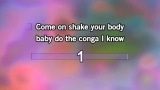 Video Karaoke Liedje Conga - Miami Sound Machine