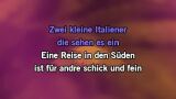 Singen Zwei Kleine Italiener Karaoke - Conny Froboess - MP3 Karaoke