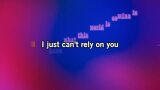 Singen Can't Rely On You Karaoke - Paloma Faith - MP3 Karaoke