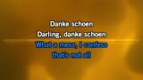 Karaoké Danke Schoen - Wayne Newton