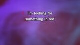 Karaoké Something in Red - Lorrie Morgan