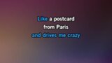Karaoké Postcard From Paris - The Band Perry