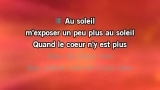 Singen Au soleil Karaoke - Jenifer - MP3 Karaoke