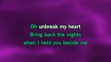 Un-Break My Heart Karaoke - Toni Braxton