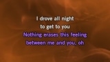 Video Karaoke I Drove All Night - Céline Dion