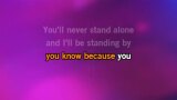Karaoké You'll Never Stand Alone - Whitney Houston