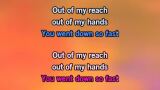 Karaoké Out Of My Hands (duet) - Milow