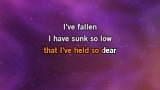 Singen Fallen Karaoke - Sarah McLachlan - MP3 Karaoke