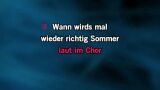 Karaoké Wann Wird's Mal Wieder Richtig Sommer - Dieter Thomas Kuhn