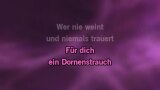 Die Rose Karaoke - Helene Fischer