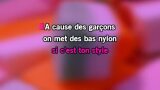 Karaoké A cause des garçons - A cause des garçons