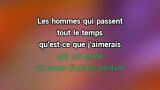 Singen Les hommes qui passent Karaoke - Patricia Kaas - MP3 Karaoke