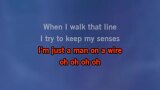 Man On A Wire Karaoke - The Script