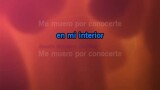 Video Karaoke Sin Miedo a Nada - Álex Ubago
