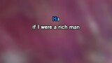 If I Were a Rich Man Karaoke - Fiddler on the Roof