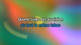 Karaoké Quand Jules est au violon - Gilbert Bécaud