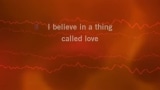 Video Karaoke I Believe in a Thing Called Love - The Darkness - Karaoke Canzoni