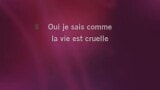 Karaoké Et je t'aime tellement - Claude François