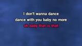 Karaoké I Don't Wanna Dance - Lady Linn