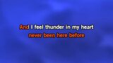 Karaoké Thunder In My Heart Again - Meck