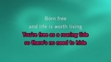 Video Karaoke Born Free - 1960s Standards