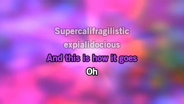 supercalifragilisticexpialidocious lyrics