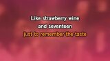 Karaoké Strawberry Wine - Deana Carter
