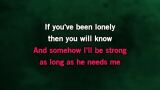Karaoké As Long As He Needs Me - Oliver! (musical)