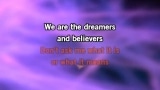 Dreamers And Believers Karaoke - Derek Ryan