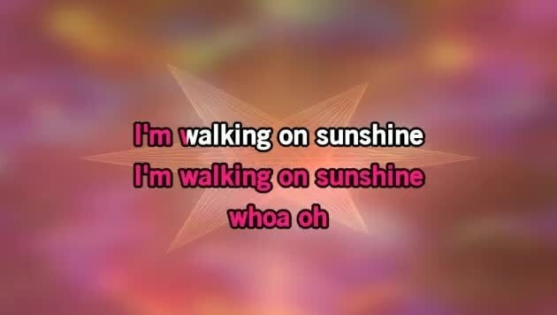 Katrina and the Waves – Walking on Sunshine Lyrics