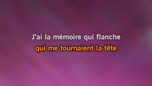 Karaoke J Ai La Memoire Qui Flanche Jeanne Moreau Cdg Mp4 Kfn Karaoke Version karaoke version