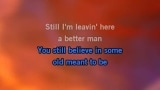 A Better Man Karaoke - Clint Black