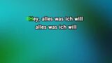 Karaokê Alles was ich will - Höhner