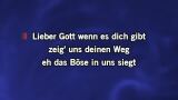 Karaoké Lieber Gott - Peter Maffay